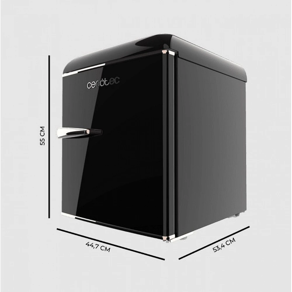Μίνι ψυγείο 45 Lt Bolero CoolMarket TT Origin 45 Black E Retro 44,7 x 53,4 x 55 cm Cecotec CEC-02130 Μίνι ψυγείο 45 Lt Bolero CoolMarket TT Origin 45 Black E Retro 44,7 x 53,4 x 55 cm Cecotec CEC-02130