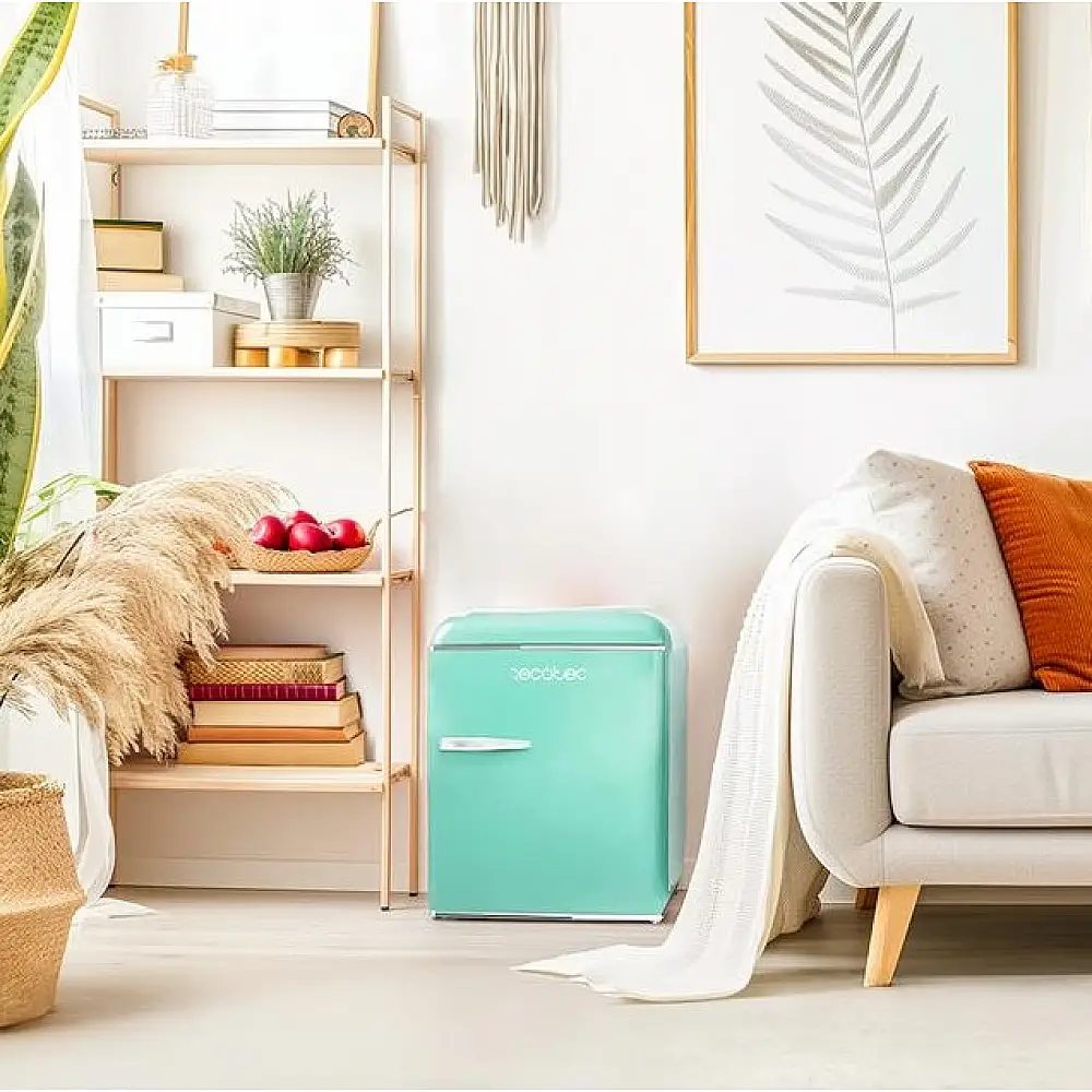Μίνι Ψυγείο 45 Lt Bolero CoolMarket TT Origin 45 Green E 44,7 x 53,4 x 55 cm Cecotec CEC-02131