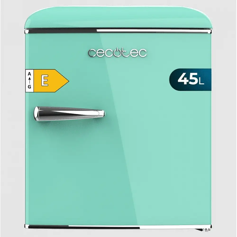 Μίνι Ψυγείο 45 Lt Bolero CoolMarket TT Origin 45 Green E 44,7 x 53,4 x 55 cm Cecotec CEC-02131