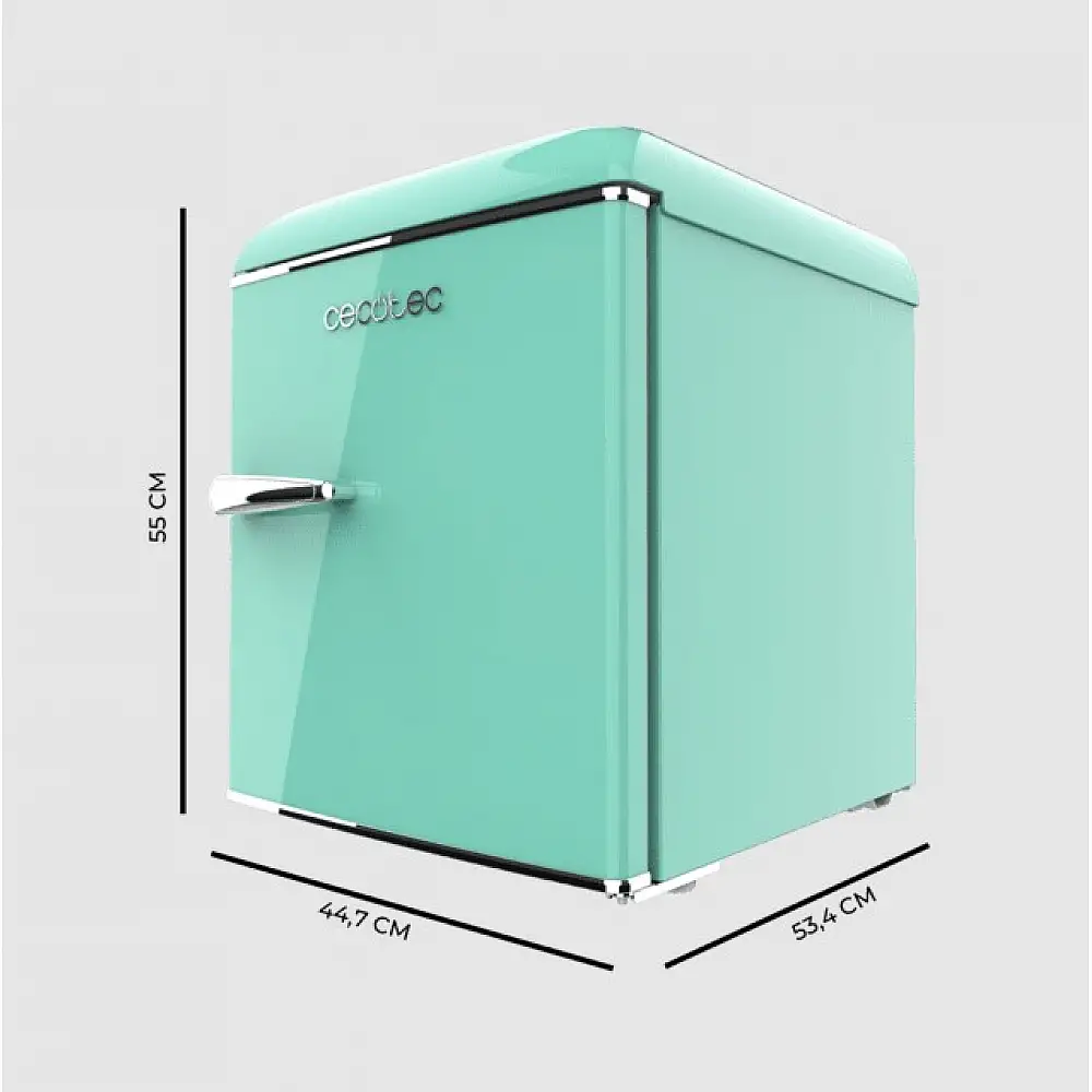 Μίνι Ψυγείο 45 Lt Bolero CoolMarket TT Origin 45 Green E 44,7 x 53,4 x 55 cm Cecotec CEC-02131