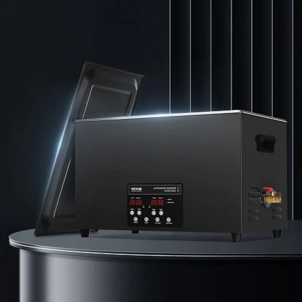 VEVOR  Καθαριστής Υπερήχων 30L με Χρονοδιακόπτη, Θερμαντήρα & Καλάθι 600W SGLTQCSBQXJ3EURWGV2