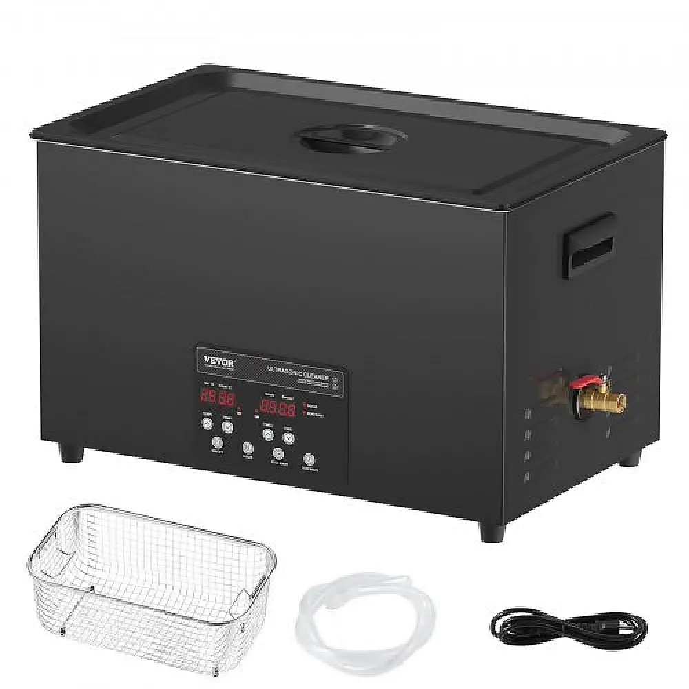 VEVOR  Καθαριστής Υπερήχων 30L με Χρονοδιακόπτη, Θερμαντήρα & Καλάθι 600W SGLTQCSBQXJ3EURWGV2