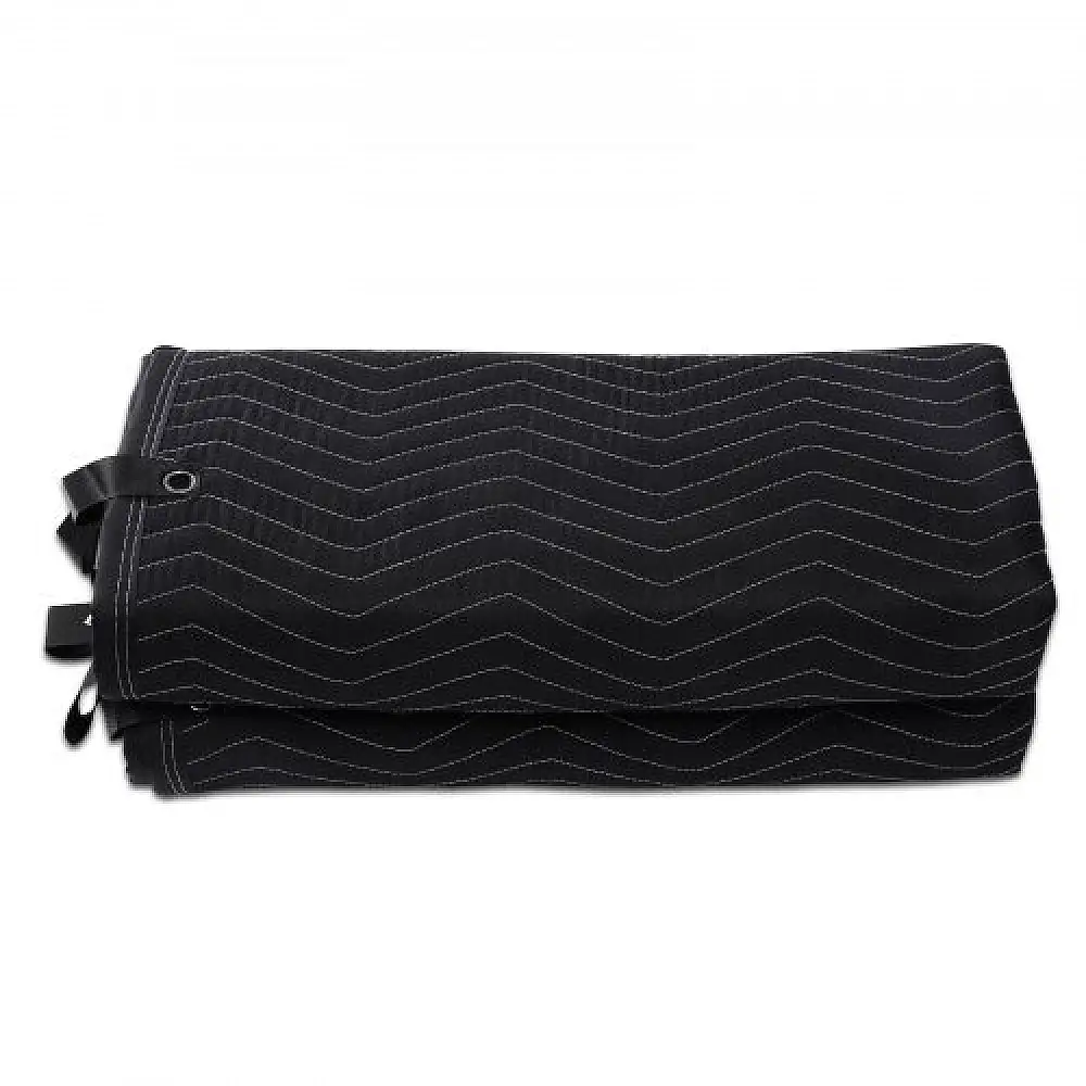 VEVOR  Κουβέρτα Ηχομόνωσης με Θηλιές, 96" x 80", Μαύρη DCBYT96X80INMZ6ETV0