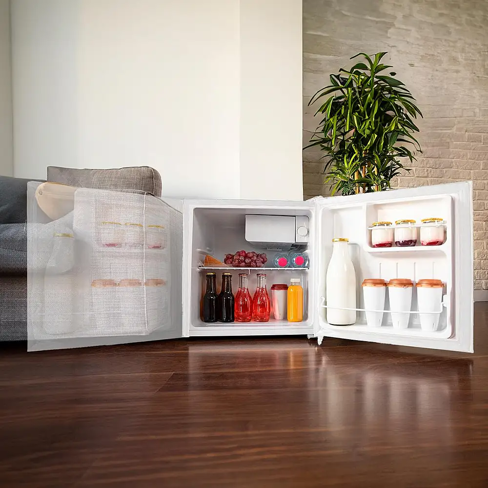 CECOTEC  Μίνι Ψυγείο GrandCooler 20000 SilentCompress Λευκό, 46 Λίτρα, Εσωτερική Κατάψυξη, 48,7x48 εκ., Αναστρέψιμη Πόρτα, Ενεργειακή Κλάση E  CEC-00149