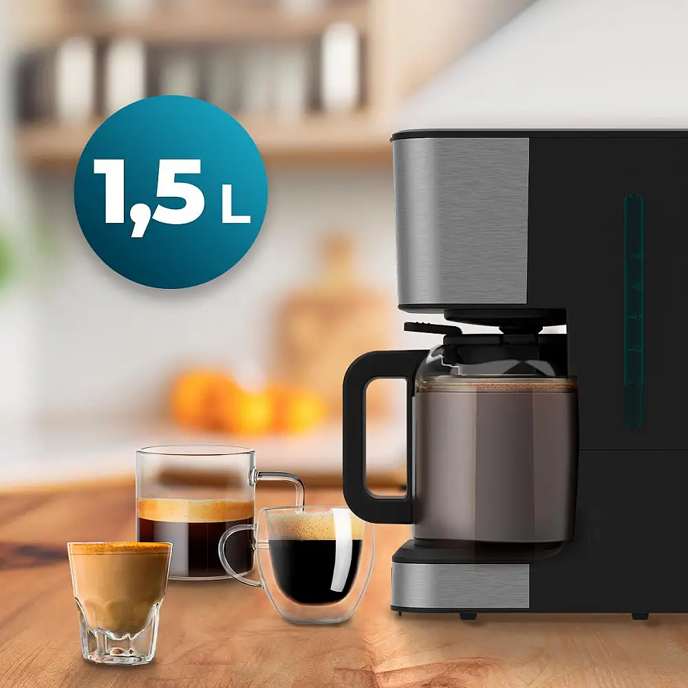 CECOTEC  Καφετιέρα Φίλτρου Coffee 66 Drop & Thermo από Ανοξείδωτο Ατσάλι για έως 12 Φλιτζάνια  CEC-00273