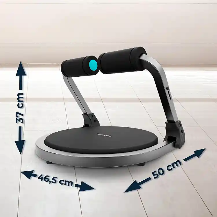 CECOTEC  Πλατφόρμα Άσκησης Drumfit MultiTrain 6000 - 6 Λειτουργικές Ασκήσεις, 4 Επίπεδα Έντασης, Αναδιπλούμενη, Μέγιστο Βάρος Χρήστη 90 kg  CEC-07197
