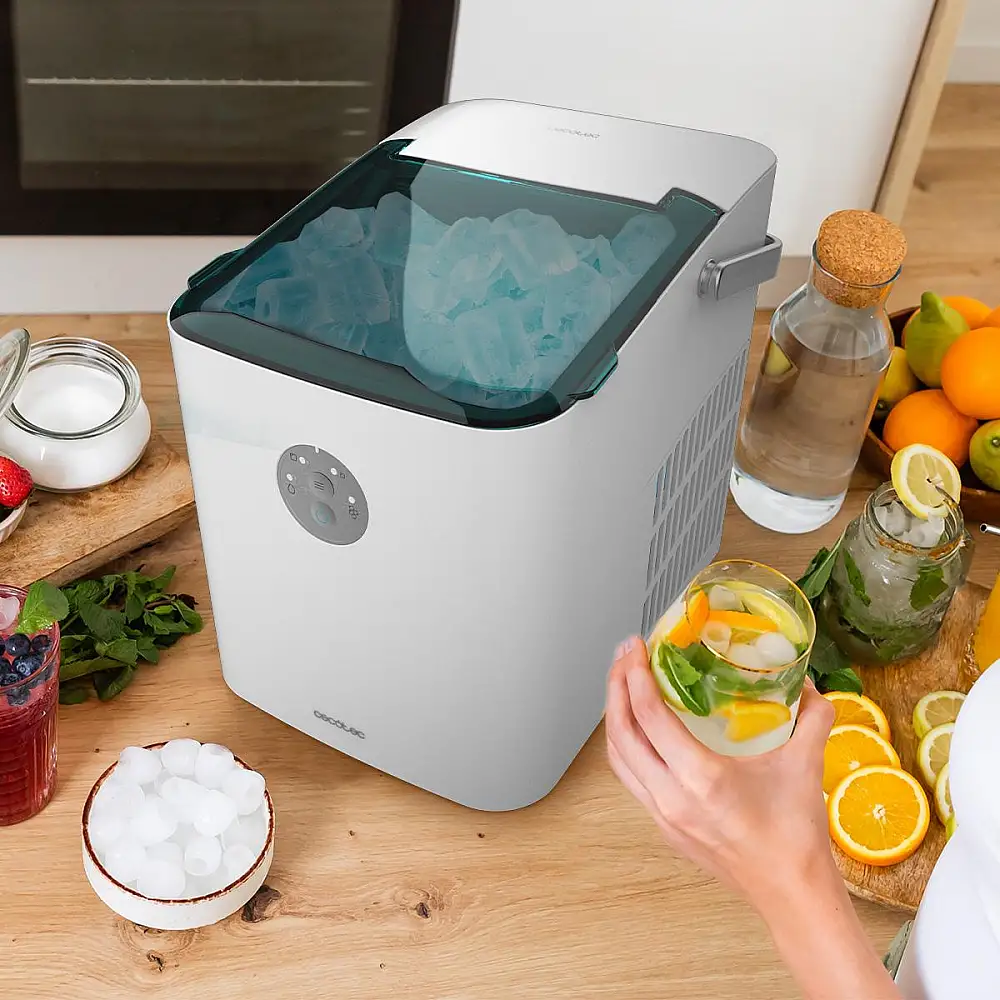 CECOTEC  Παγομηχανή Chillin' Ice 1200 με Ικανότητα Παραγωγής 12 kg/ημέρα και Ισχύ 120 W  CEC-09325