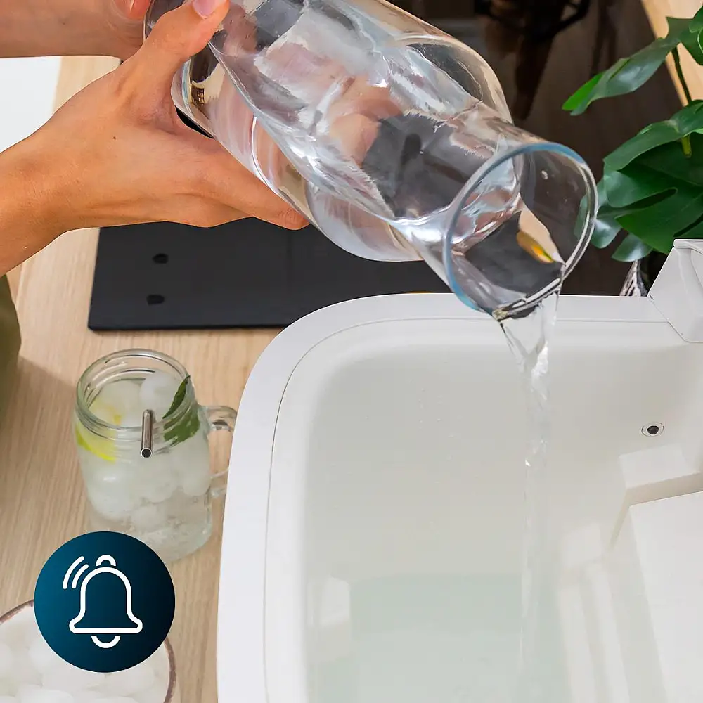 CECOTEC  Παγομηχανή Chillin' Ice 1200 με Ικανότητα Παραγωγής 12 kg/ημέρα και Ισχύ 120 W  CEC-09325