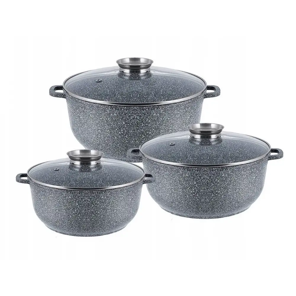 Σετ Κατσαρόλες 3 τμχ 10L / 13L / 18L ZILNER ZL-7056