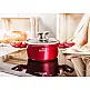 Σετ Κατσαρόλες 3 τμχ Κόκκινο ZILNER ZL-8561