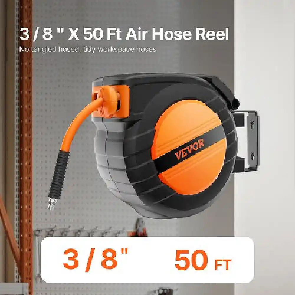 VEVOR  Αναδιπλούμενος Σωλήνας Αέρα 3/8" x 50' 300 PSI  FBSKQRGJP50YKBHH0V0