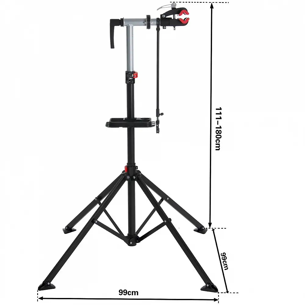 BAKAJI  Πτυσσόμενη Βάση Επισκευής Ποδηλάτου με Δίσκο Εργαλείων 02815630