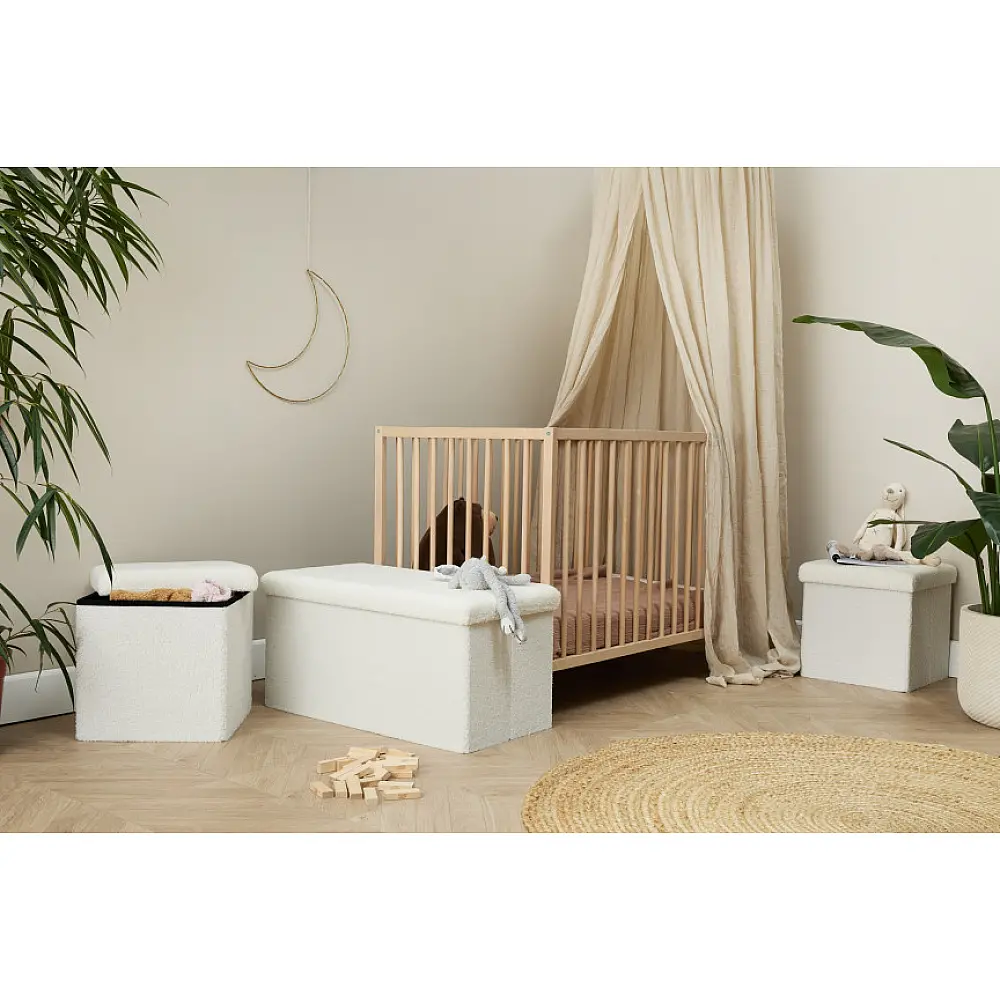 Σετ 3 Κουτιά Αποθήκευσης Teddy Λευκό  8720604886658  Lifa-Living