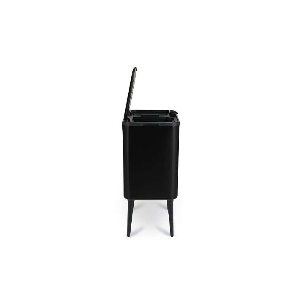 Κάδος Απορριμμάτων Push Bin 36L 48 x 38 x 54,5 cm - Ματ Μαύρο 8720604888041  Umuzi Cleaning