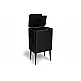 Κάδος Απορριμμάτων Push Bin 36L 48 x 38 x 54,5 cm - Ματ Μαύρο 8720604888041  Umuzi Cleaning