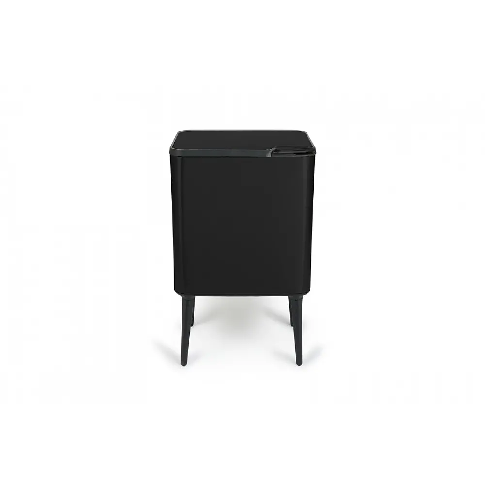Κάδος Απορριμμάτων Push Bin 36L 48 x 38 x 54,5 cm - Ματ Μαύρο 8720604888041  Umuzi Cleaning