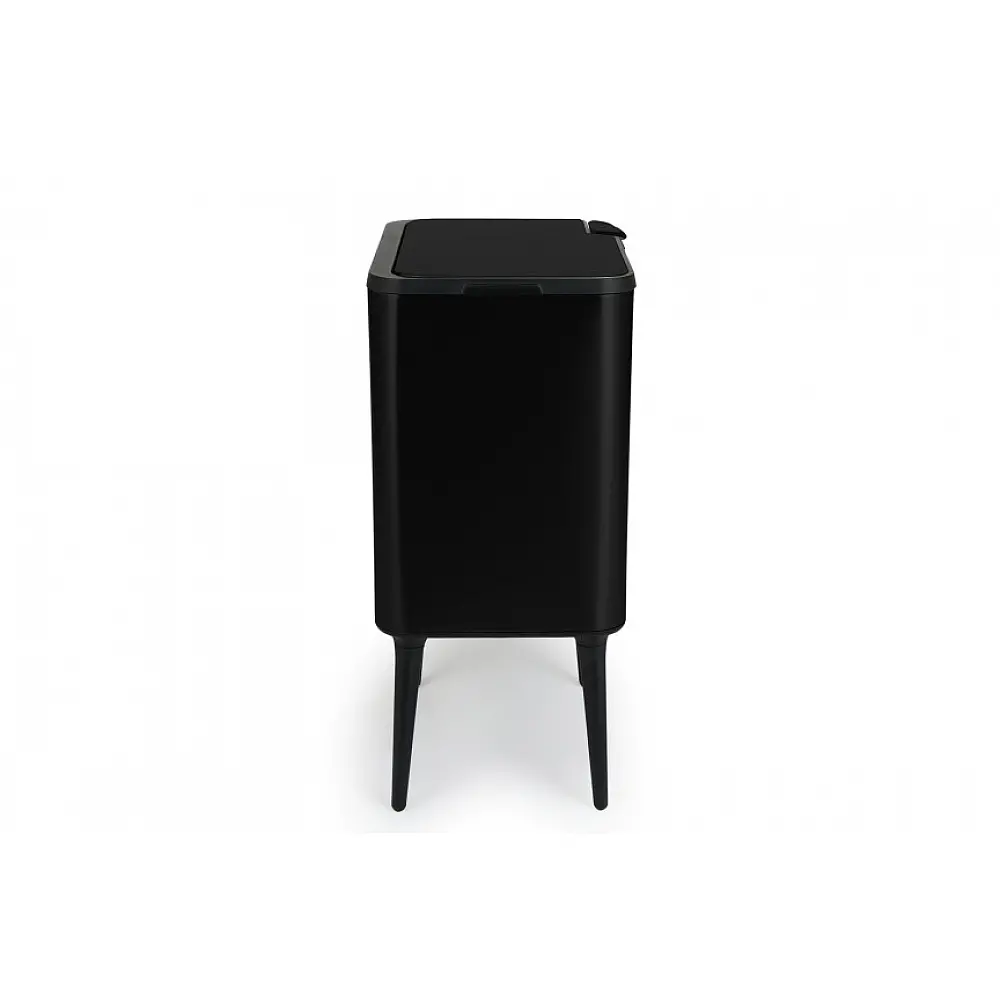 Κάδος Απορριμμάτων Push Bin 36L 48 x 38 x 54,5 cm - Ματ Μαύρο 8720604888041  Umuzi Cleaning