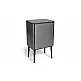 Κάδος Απορριμμάτων Push Bin 36L 48 x 38 x 54,5 cm - Μεταλλικό Γκρι 8720604888034 Umuzi Cleaning