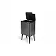 Κάδος Απορριμμάτων Push Bin 36L 48 x 38 x 54,5 cm - Μεταλλικό Γκρι 8720604888034 Umuzi Cleaning