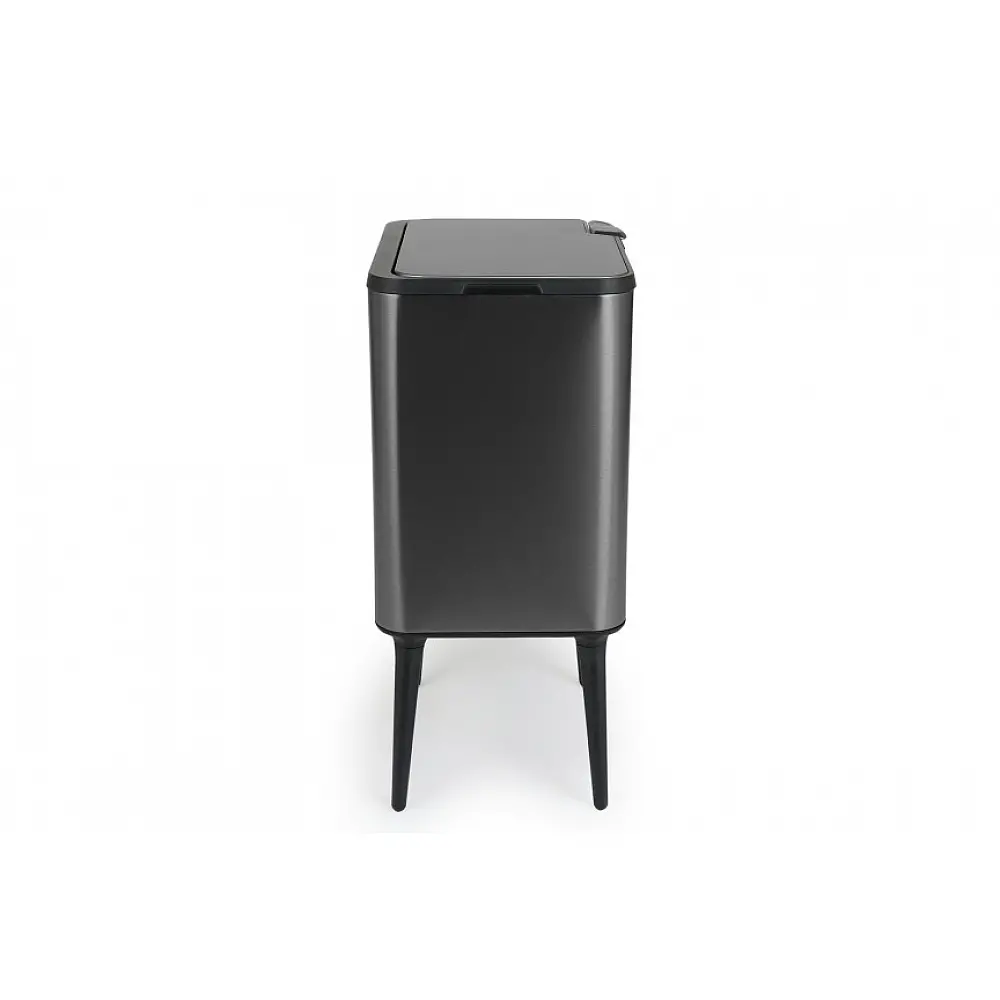 Κάδος Απορριμμάτων Push Bin 36L 48 x 38 x 54,5 cm - Μεταλλικό Γκρι 8720604888034 Umuzi Cleaning