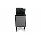 Κάδος Απορριμμάτων Push Bin 36L 48 x 38 x 54,5 cm - Μεταλλικό Γκρι 8720604888034 Umuzi Cleaning