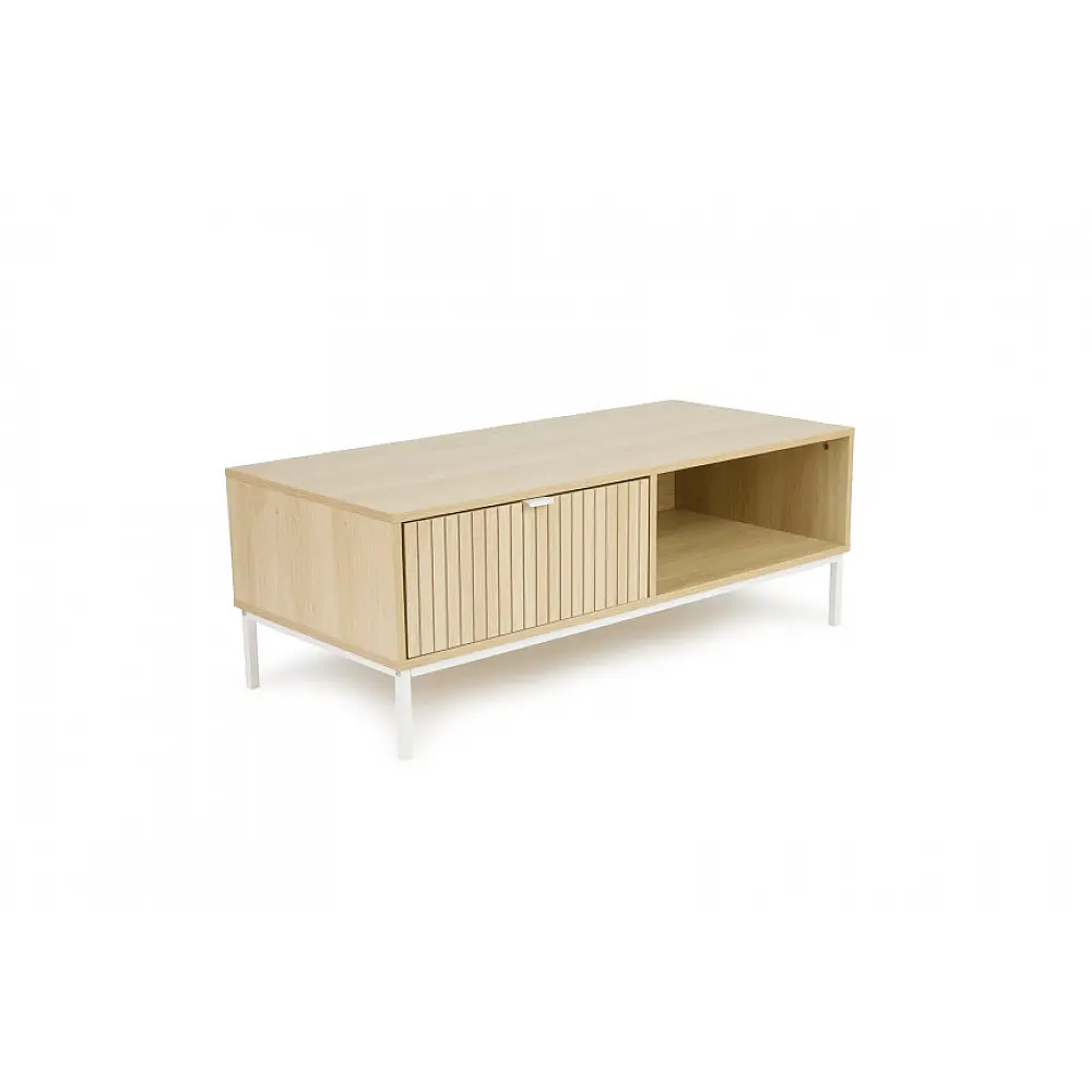 Έπιπλο Τηλεόρασης Sorrento 110,5 x 40 x 50 cm  Ανοιχτό Καφέ 8720604886535  Lifa-Living