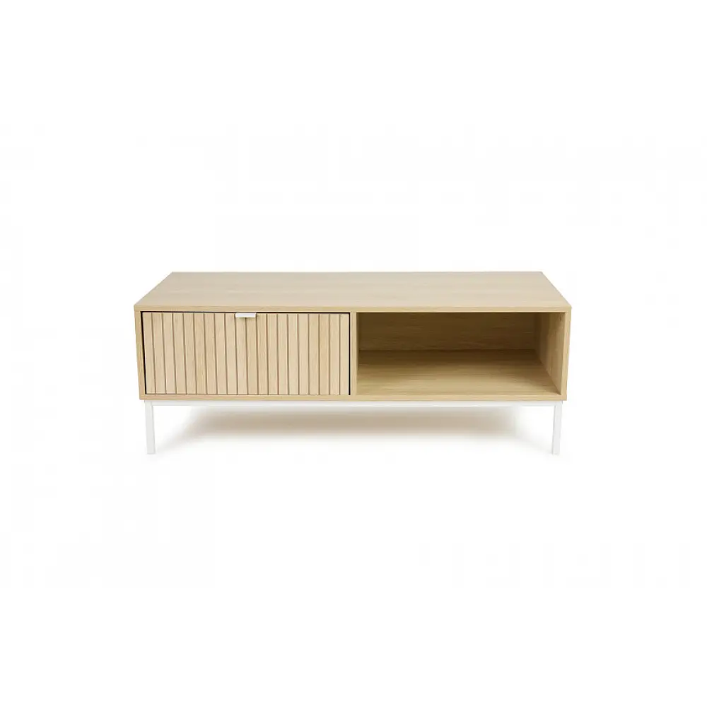 Έπιπλο Τηλεόρασης Sorrento 110,5 x 40 x 50 cm  Ανοιχτό Καφέ 8720604886535  Lifa-Living