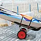 SPORTNOW Καρότσι για Καγιάκ και SUP με Ρυθμιζόμενο Πλάτος από Αλουμίνιο, Ρόδες Ø25 εκ., Μέγιστο 100 κιλά, Μαύρο A32-017V01BK SPORTNOW Καρότσι για Καγιάκ και SUP με Ρυθμιζόμενο Πλάτος από Αλουμίνιο, Ρόδες Ø25 εκ., Μέγιστο 100 κιλά, Μαύρο A32-017V01BK