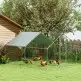 PawHut Περίφραξη για Κοτόπουλα 10,2m² για 10-15 Κοτόπουλα με Αδιάβροχη Στέγη, από Ατσάλι και Ύφασμα, 3x3.4x1.9 m, Ασημί D51-435V01SR PawHut Περίφραξη για Κοτόπουλα 10,2m² για 10-15 Κοτόπουλα με Αδιάβροχη Στέγη, από Ατσάλι και Ύφασμα, 3x3.4x1.9 m, Ασημί D51-435V01SR