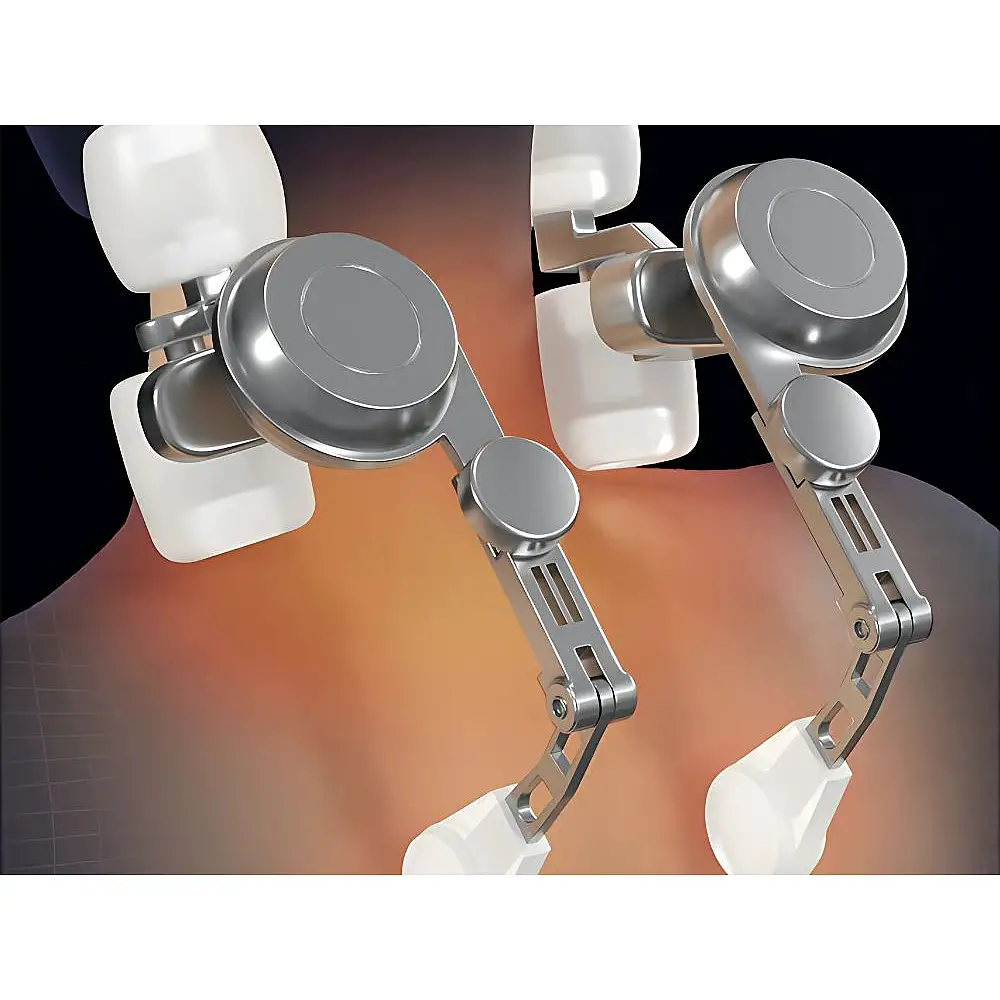 Ασύρματη Θερμαινόμενη Συσκευή για Μασάζ Λαιμού & Ώμων 50x13x10cm Μπεζ 5907451369371 Verk Group