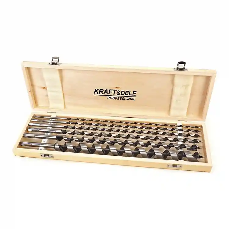 Σετ Τρυπανιών Ξύλου με Θήκη 6 τμχ Kraft&Dele ΚD-10266 KD-10266