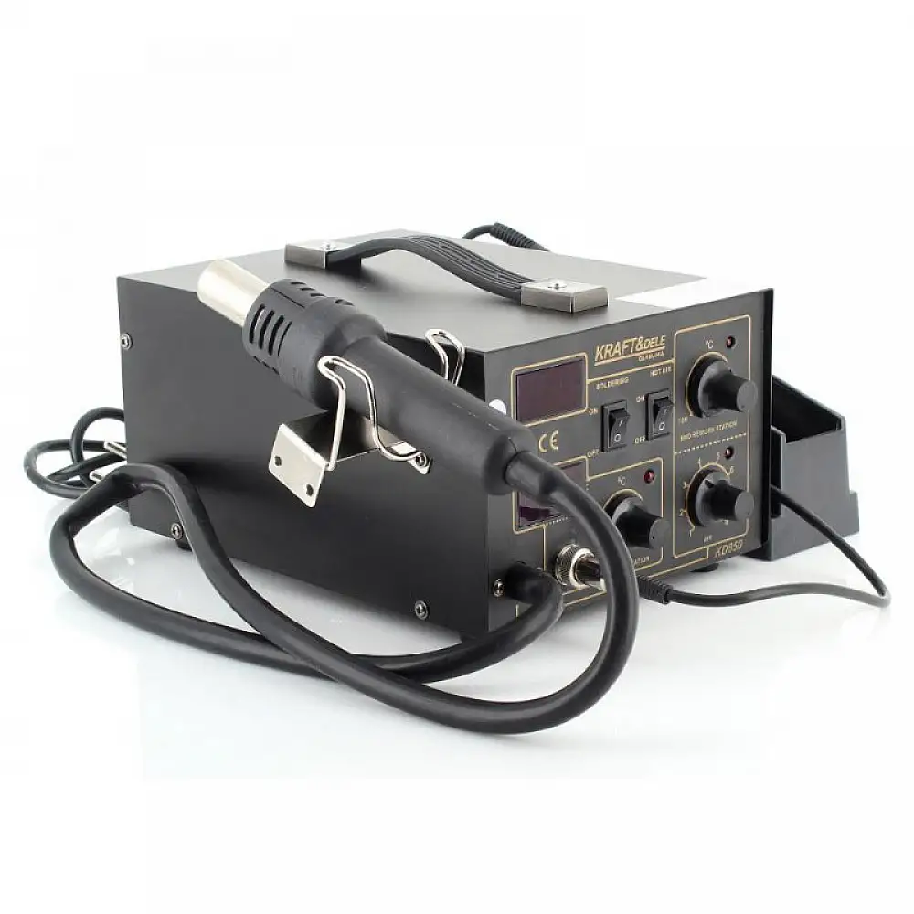 Ηλεκτροκόλληση για Πλαστικές Συγκολλήσεις 2 σε 1 220 V Kraft&Dele KD-850