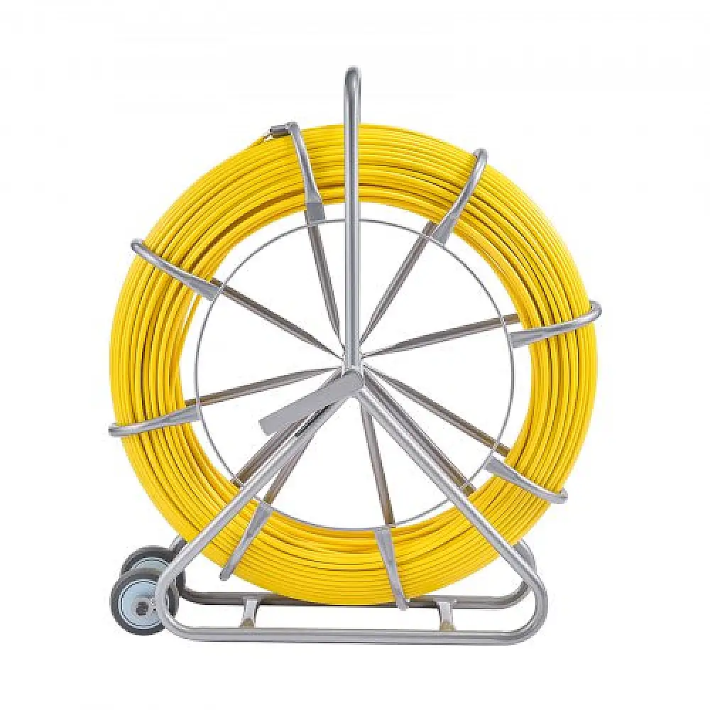 VEVOR Ταινία Ψαρέματος από Φίμπεργκλας 200 μέτρα 8 χιλιοστά για Τράβηγμα Καλωδίων και Διέλευση από Σωλήνες DZJYDNBLXW5148CANV0