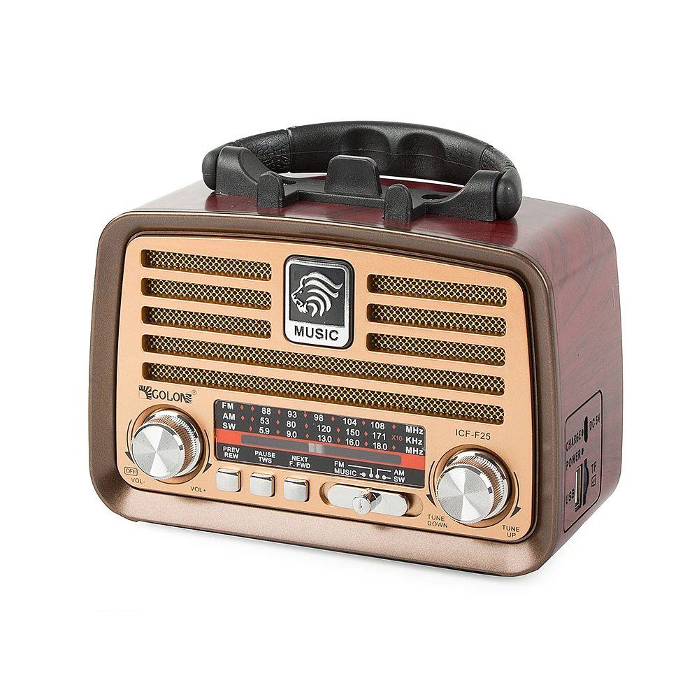 Φορητό Ρετρό Ραδιόφωνο Κουζίνας με FM/AM, Bluetooth, USB & Επαναφορτιζόμενη Μπαταρία 5907451361597 Verk Group
