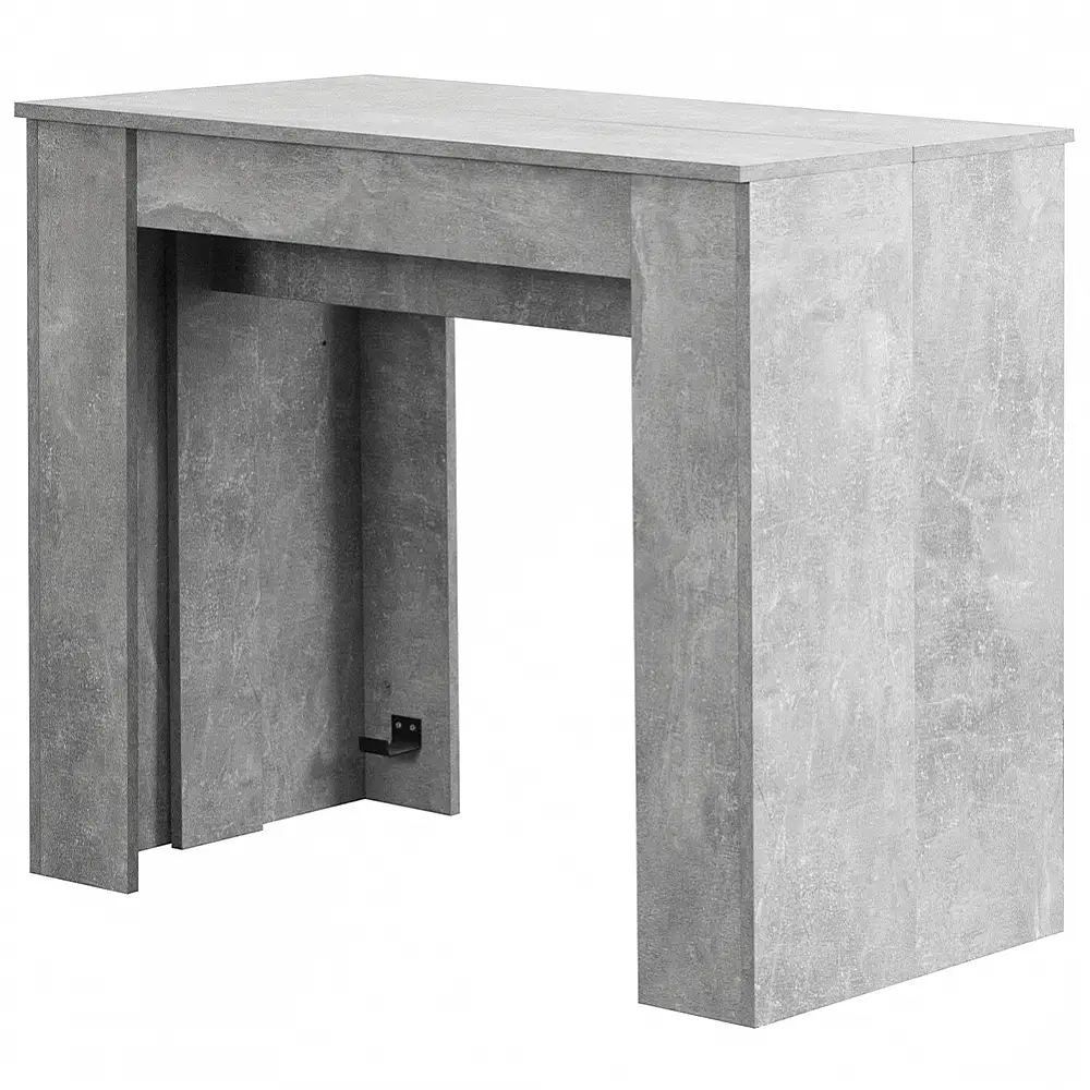 Shally Dogan  Επεκτεινόμενο Τραπέζι Φαγητού έως 3 Μέτρα Κονσόλα Τσιμέντο Μοντέρνα Εξοικονόμηση Χώρου  02841637