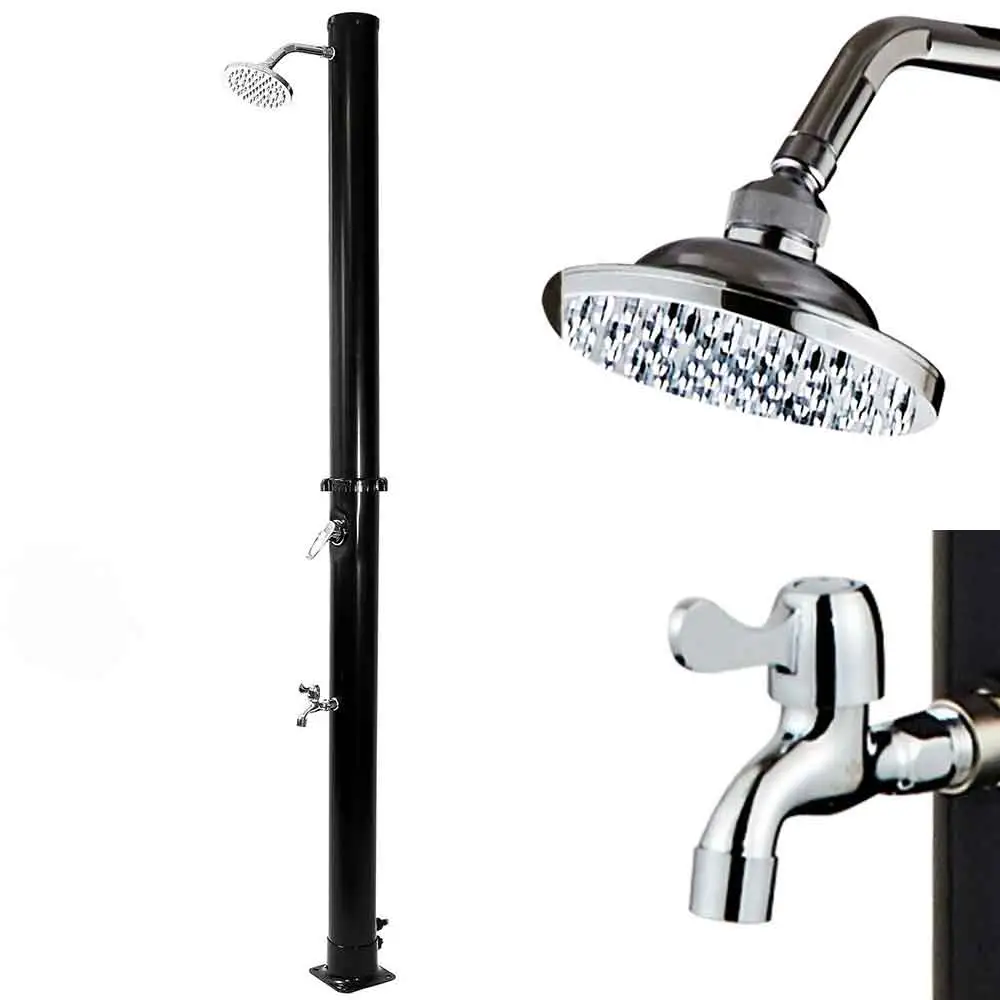 BAKAJI  Ηλιακό Ντους Κήπου Πισίνας Εξωτερικού Χώρου 20Lt Πλύσιμο Ποδιών Μίκτης Κάμπινγκ  02838260