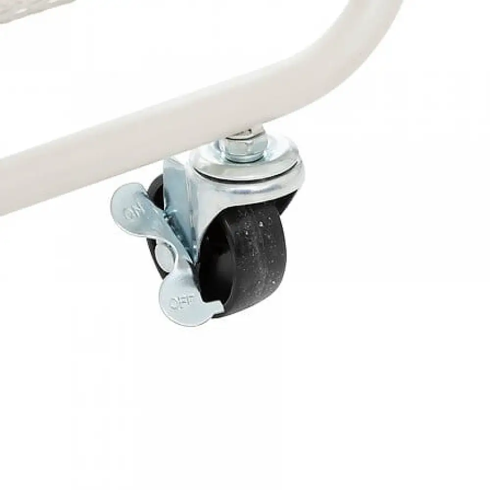 Τροχήλατο Μεταλλικό Τρόλεϊ Κουζίνας 3 Επιπέδων 48 x 41,5 x 86 cm Μπεζ 190097A 5Five Simply Smart