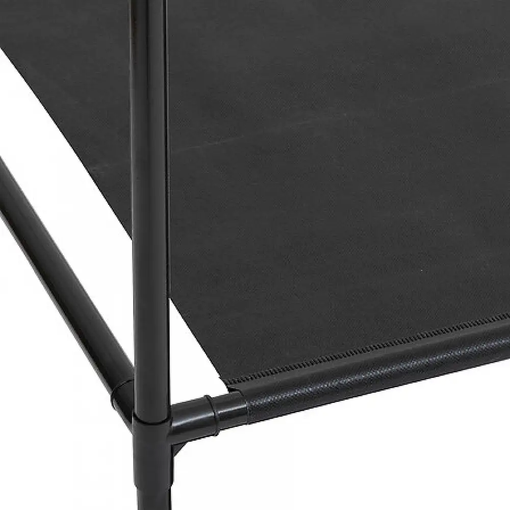 Κρεμάστρα Ρούχων με Ράφια 86 x 44 x 160 cm Μαύρο 205587 5Five Simply Smart