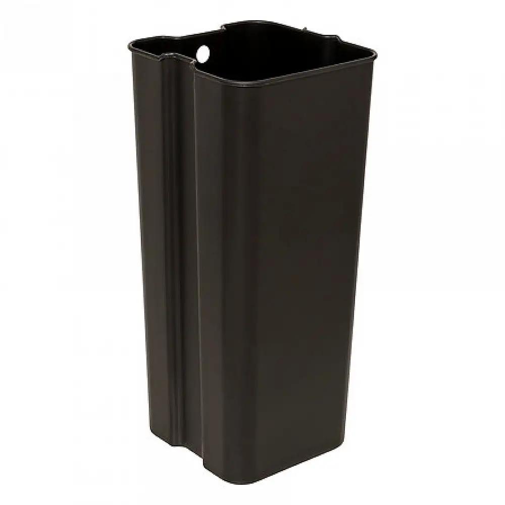 Τετράγωνος Κάδος Απορριμμάτων με Πεντάλ Delta 30L 35,5 x 29 x 63 cm Μαύρο 206702B 5Five Simply Smart