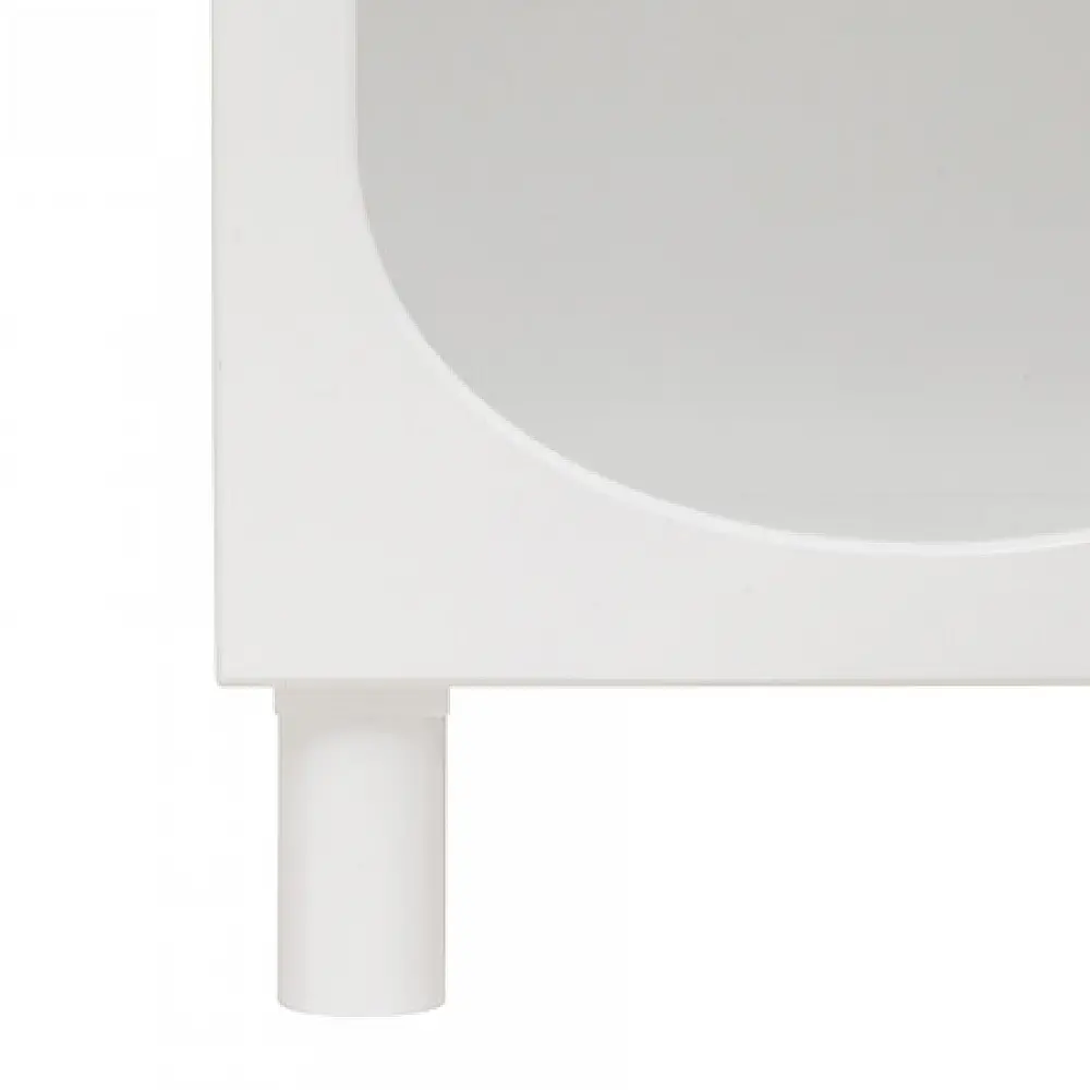 Ξύλινη Παιδική Συρταριέρα  με 4 Ράφια 70 x 32 x 76 cm Λευκό 205868 Atmosphera