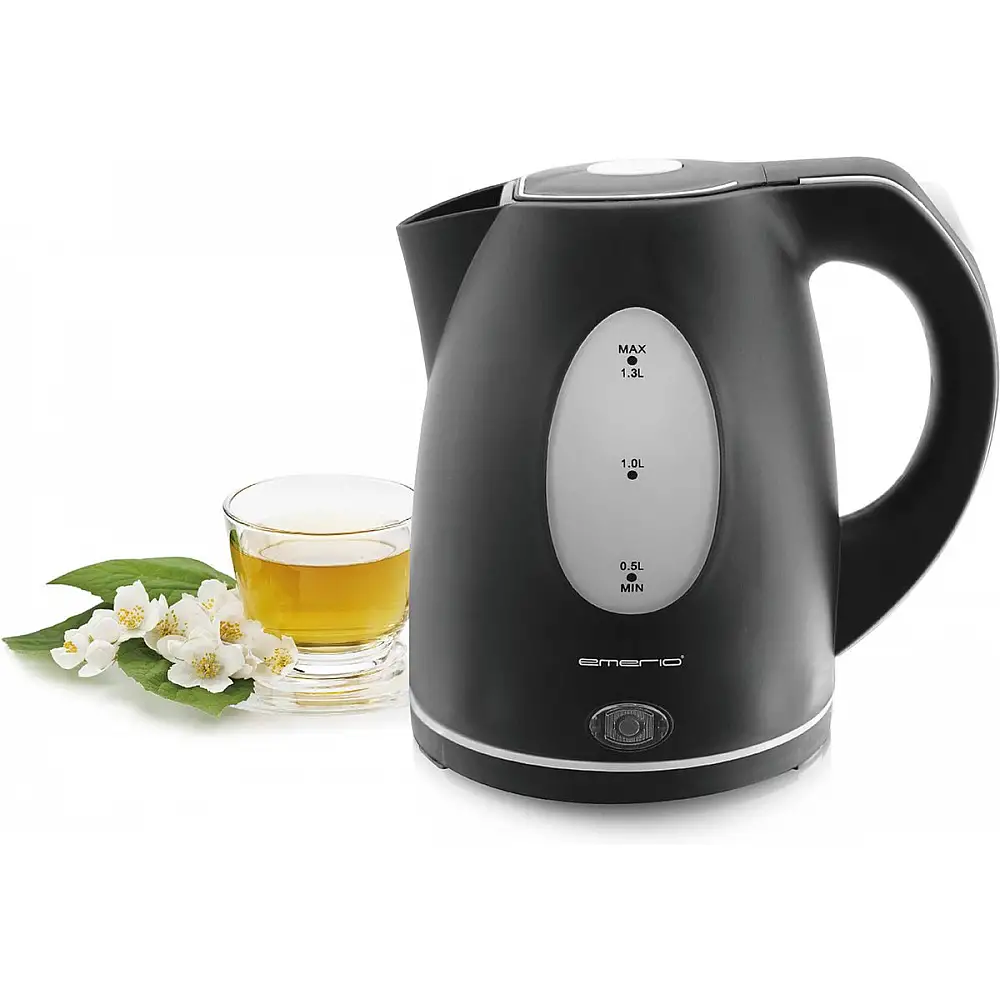 Βραστήρας 1.3lt 2200W Μαύρο WK-106468.14 Emerio