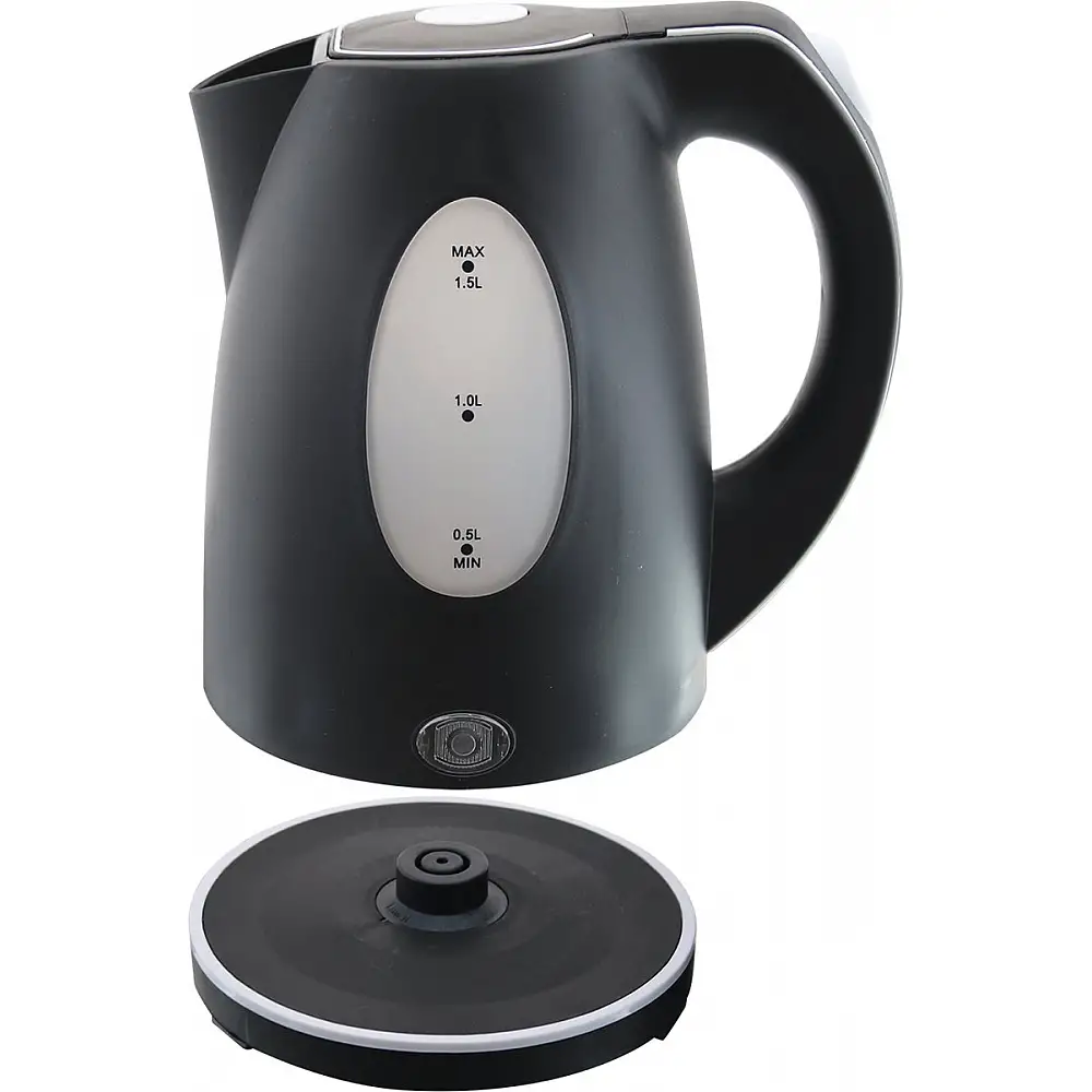 Βραστήρας 1.3lt 2200W Μαύρο WK-106468.14 Emerio