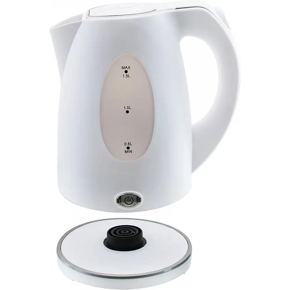 Βραστήρας 1.3lt 2200W Λευκό WK-106468.13 Emerio