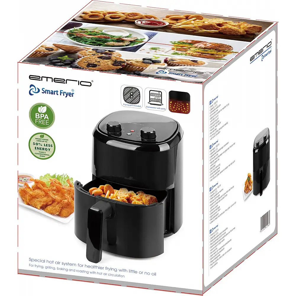 Φριτέζα Αέρος - Smart Airfryer 2.2L 1000W AF-130646 Emerio