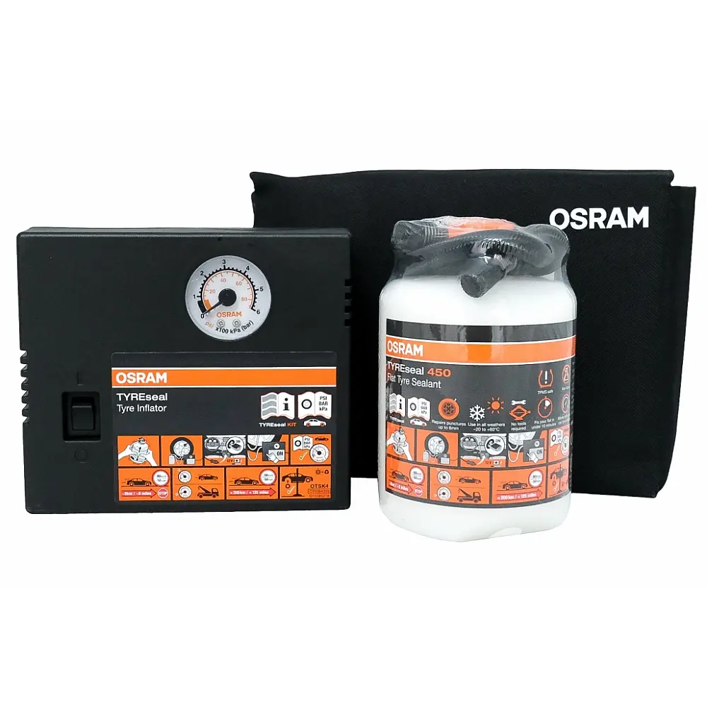 Κιτ Επισκευής Ελαστικών με Σφραγιστικό 450ml OTSK4 OSRAM
