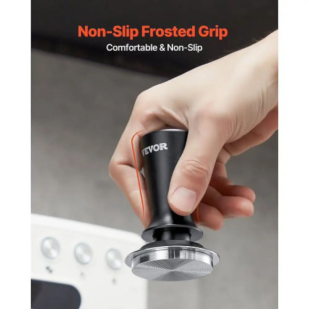 VEVOR Ανοξείδωτος Συμπιεστής Καφέ 51mm με Ελατήριο για Espresso YFC51MMBXGLLKDQ75V0