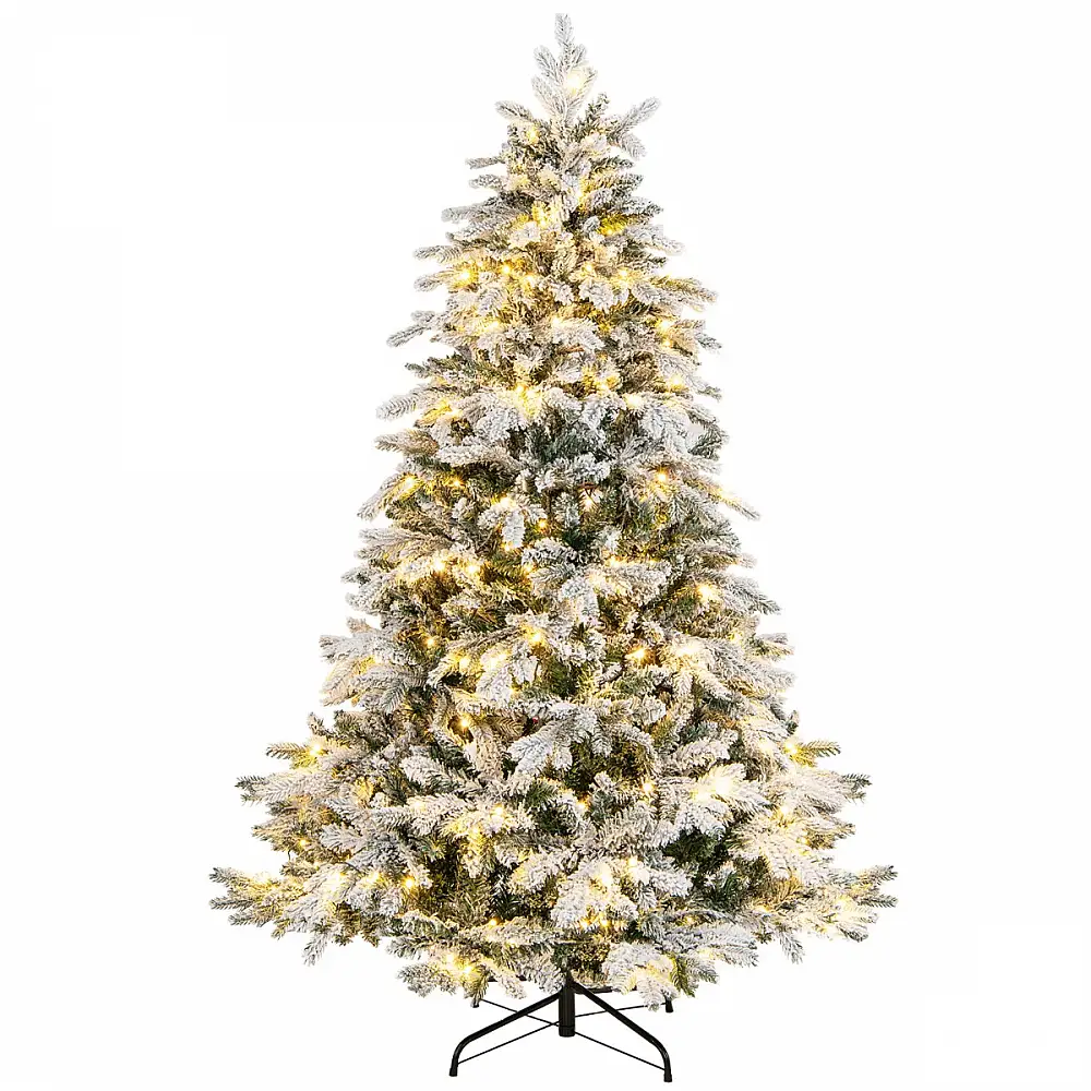 Costway  Τεχνητό Χριστουγεννιάτικο Δέντρο 180 εκ. με 260 LED σε Θερμό Λευκό CM25032DE-M