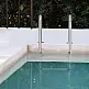 Costway  Σκάλα πισίνας 3 σκαλοπατιών ασφαλείας 132 x 50 x 26 cm ανοξείδωτο ατσάλι. NP10449
