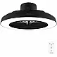 Ανεμιστήρας Οροφής με Φως LED και Χειριστήριο 20W EnergySilence LampAero 600 InsideBlack Μαύρο CEC-08649 Cecotec