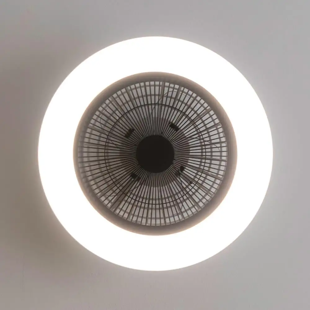 Ανεμιστήρας Οροφής με Φως LED και Χειριστήριο 20W EnergySilence LampAero 600 InsideBlack Μαύρο CEC-08649 Cecotec